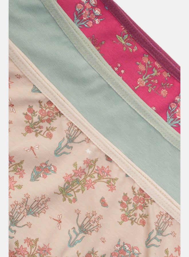 Carina Pack of 3 Colored Brief Panties - Image 3