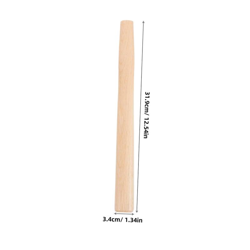 Octagonal Wooden Handle Replacement for Camp Hatchet and Axe Ergonomic Grip Outdoor Use - Image 3