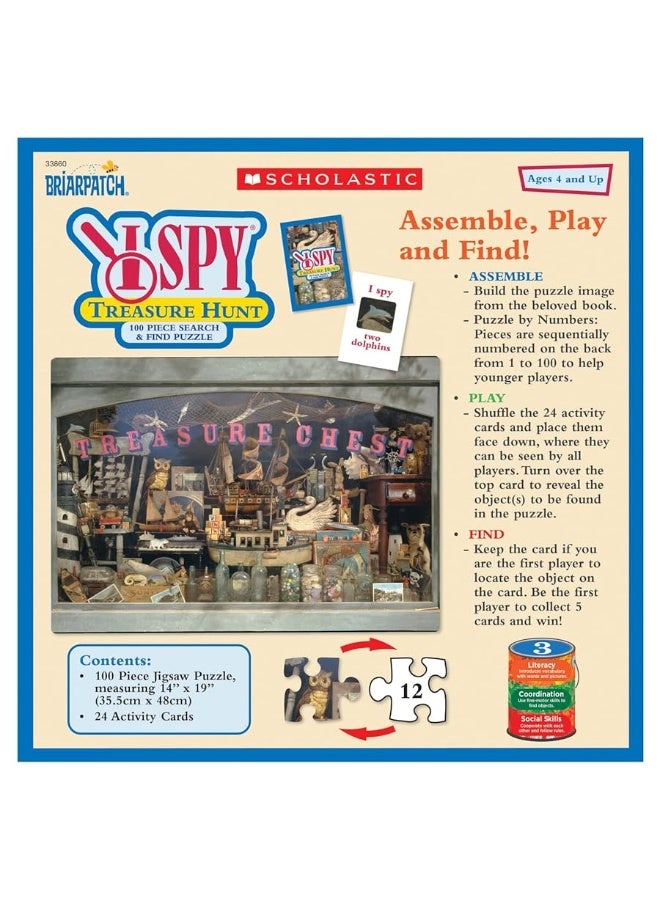 Briarpatch  I Spy Treasure Hunt 100 Piece Jigsaw Puzzle Ages 5 - Image 3