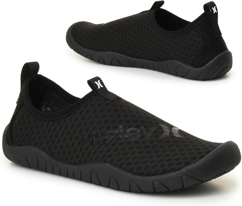 Hurley Kids Water Shoes Quick-Dry Breathable Slip-On Aqua Socks for Boys and Girls with Flexible Sole for Beach, Pool, Splash Pad & Summer Outdoor Play, for Little and Big Kids - Image 1