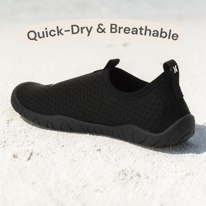 Hurley Kids Water Shoes Quick-Dry Breathable Slip-On Aqua Socks for Boys and Girls with Flexible Sole for Beach, Pool, Splash Pad & Summer Outdoor Play, for Little and Big Kids - Image 3