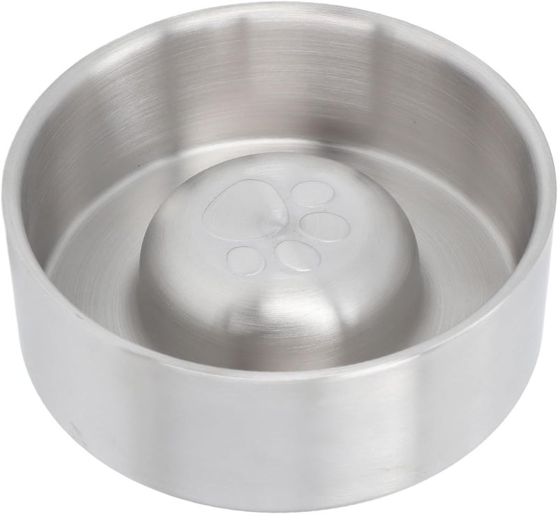 Asixxsix Slow Feeder Dog Bowl, Rust Proof Scratch Resistant Stainless Steel Dog Bowls, Large Slow Feeder Bowls with Non Slip Bottom Dishwasher Safe for Small Medium Large Dogs (L) - Image 3