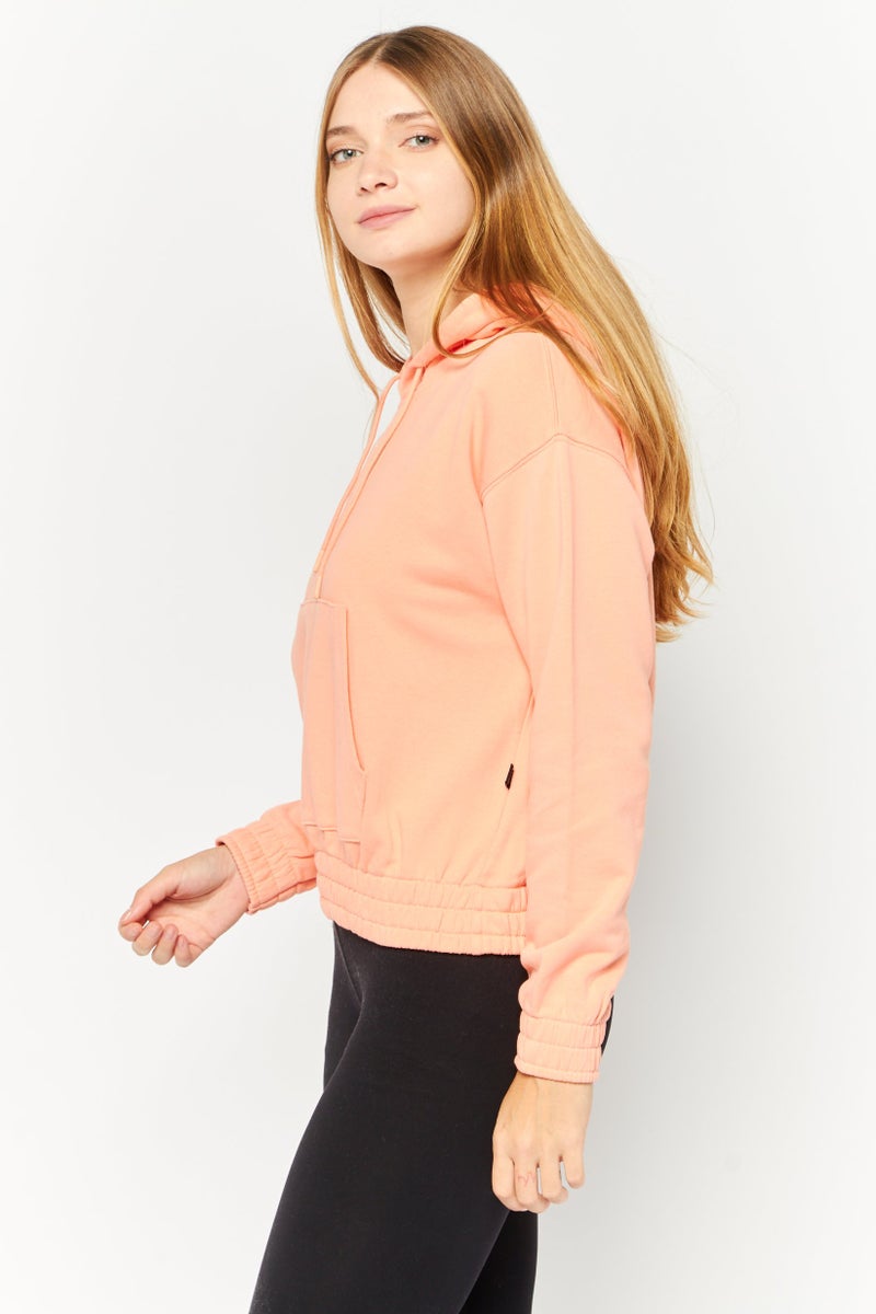 PUMA Women Sportswear Fit Long Sleeve Training Sweatshirt, Peach - Image 3