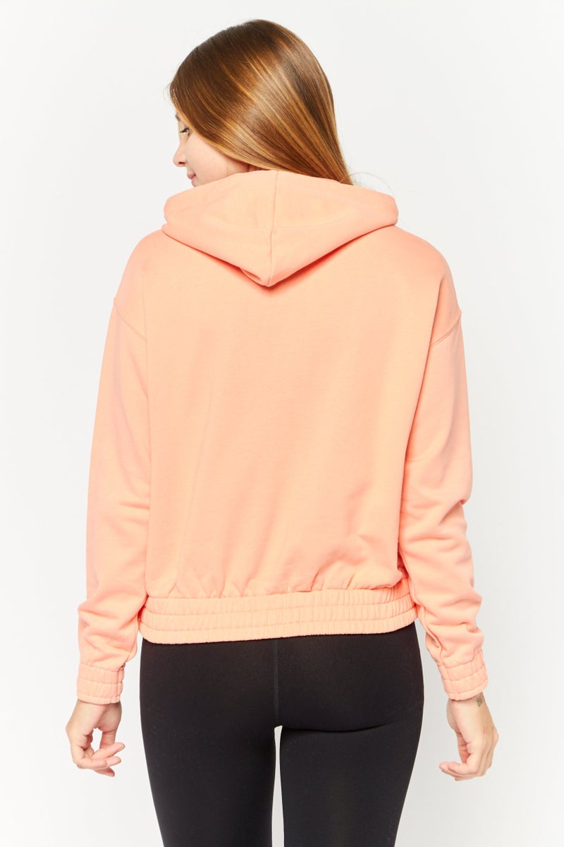 PUMA Women Sportswear Fit Long Sleeve Training Sweatshirt, Peach - Image 4