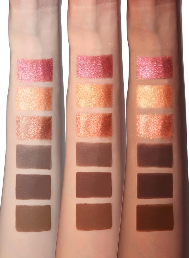 ميليماندو لوحة تحديد ملامح الوجه من ميليماندو، 6 ألوان، بودرة مضغوطة ناعمة غير لامعة لتحديد ملامح الوجه، خفيفة الوزن وسهلة الدمج (اللون 06) - Image 4