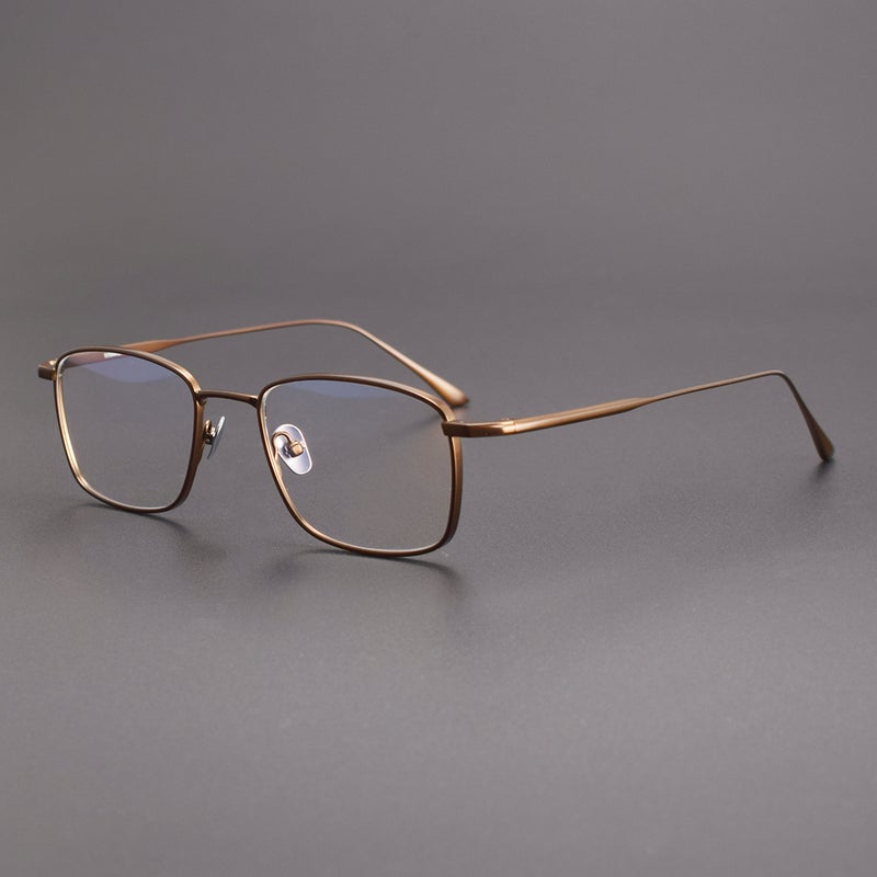 Chord F Titanium Eyeglass Frames for Women, Make the Face Look Smaller, Can Be Fitted with Prescription Lenses, Available in Multiple Colors, Trendy and Fashionable for Men, Suitable for Business Use - Image 3