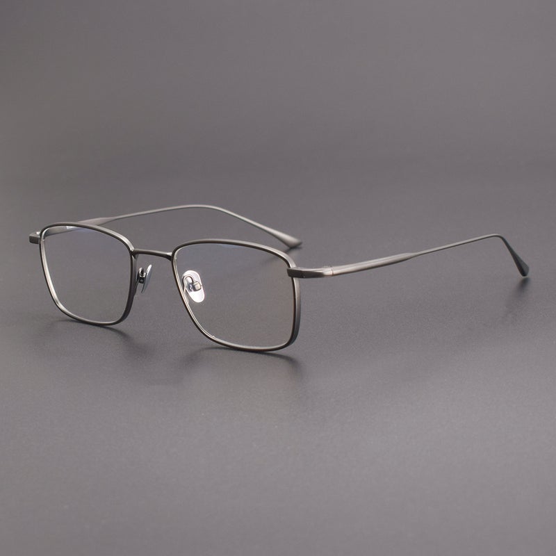 Chord F Titanium Eyeglass Frames for Women, Make the Face Look Smaller, Can Be Fitted with Prescription Lenses, Available in Multiple Colors, Trendy and Fashionable for Men, Suitable for Business Use - Image 4