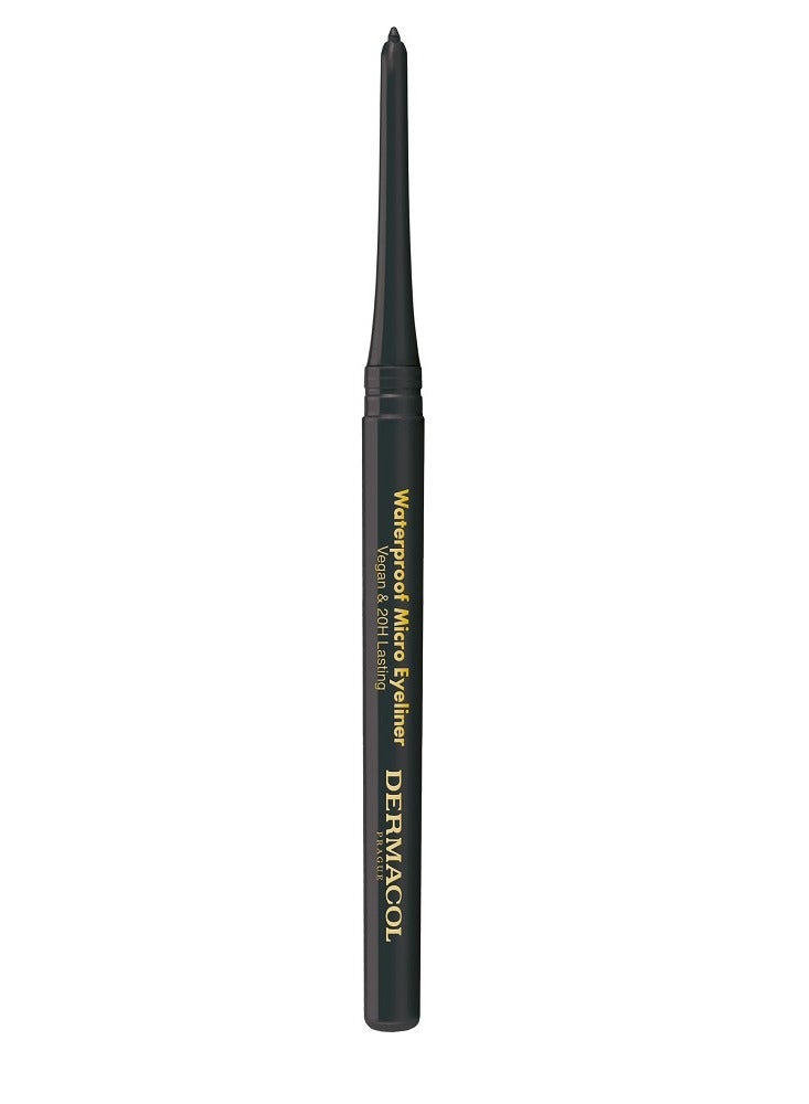 Dermacol Waterproof Micro Eyeliner Automatic Eyeliner Black No 1  - Image 3