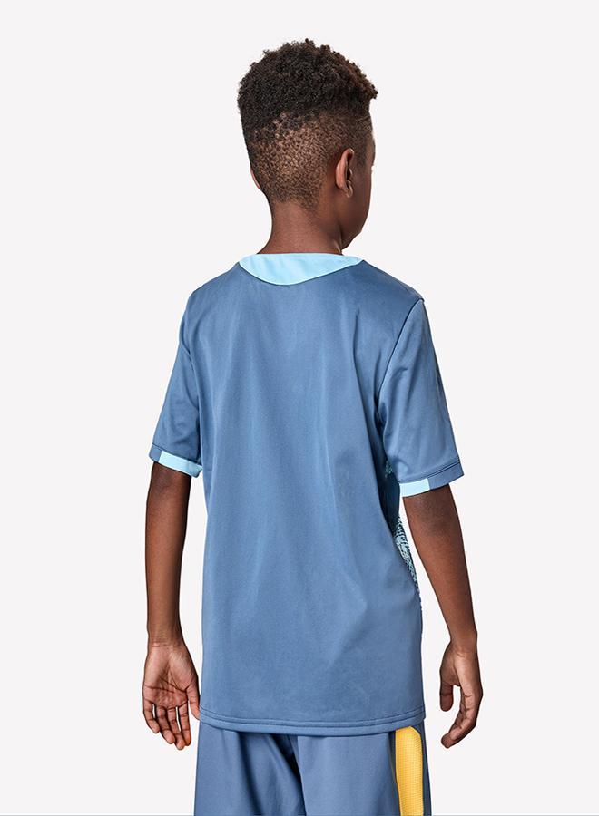 DECATHLON Kids' Short-Sleeved Football Shirt Viralto Roarrr Cheetah - & - Image 3