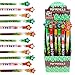 TINYMILLS 24 Pcs Pixel Miner Themed Multi Point Pencils Party Favor Mine Pixel Craft Back to School Pencils Classroom Rewards Prizes Goody Bag Treat Bag Stuffers - Image 3