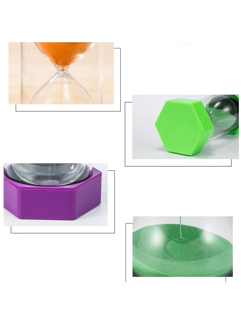 Rubik Sand Timer, 30 Minutes Creative Vintage Hourglass for Office Home Kitchen Desktop Decoration (Green, 30 min) - Image 4