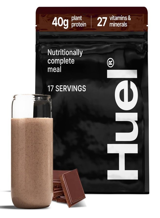 Huel Black Edition | Chocolate 40g Vegan Protein Powder | Nutritionally Complete Meal Replacement | 27 Vitamins and Minerals, Gluten Free | 17 Servings - Image 1