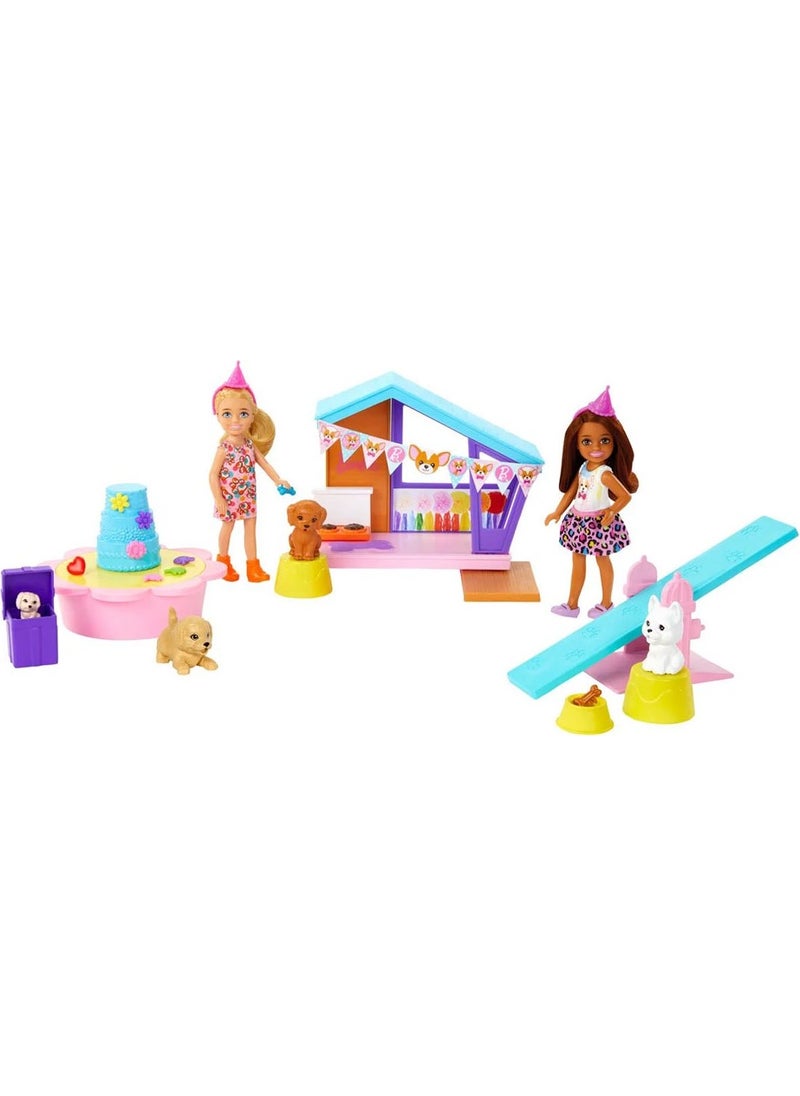 Barbie - Chelsea Puppy Birthday Playset HJY88 - Image 1
