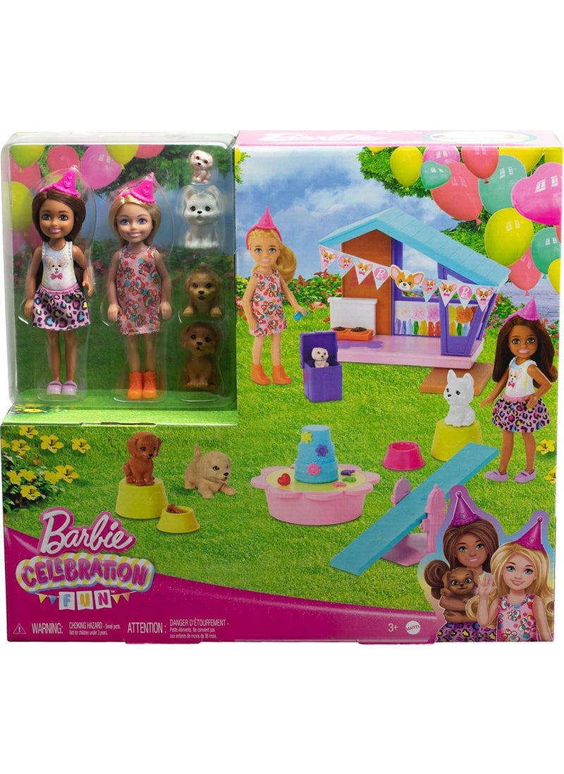 Barbie - Chelsea Puppy Birthday Playset HJY88 - Image 1