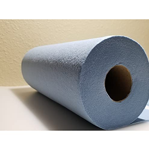 Scott 75130 Scott Single Rolls Blue Shop Towels Disposable 55 Sheets Pack 110 Total Paper Towels (2 PACK BUNDLE) Professional DIY Oil Absorbent Wipes 39.5 Sq Feet a Roll - Image 2