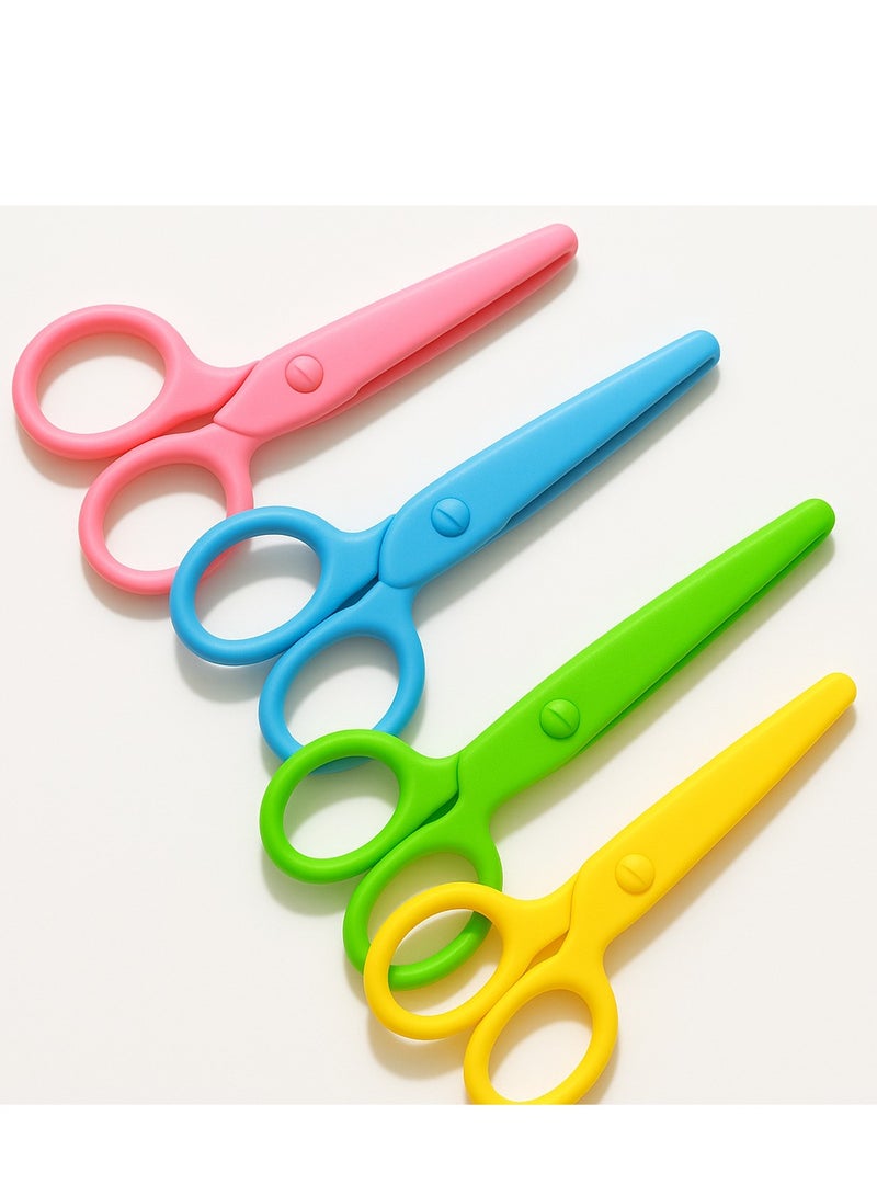 Plastic scissor for kids safety/cutting scissors