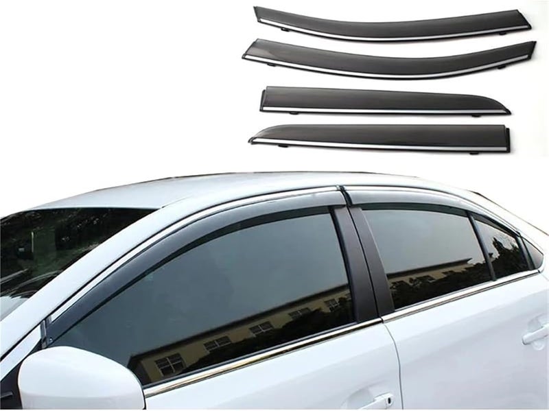 Vuzmode Window Visors for Toyota Yaris Ativ Sedan - Image 2
