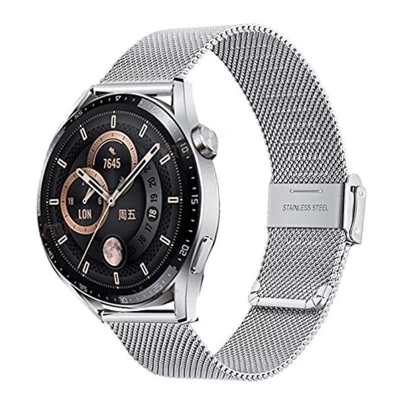 Dado حزام دادو ميلانيز من الفولاذ المقاوم للصدأ متوافق مع ساعة هواوي ألتيميت، GT4، GT3/3 برو، GT2/2 برو، ووتش بودز، ووتش 4/3 (46–48 مم) - Image 2
