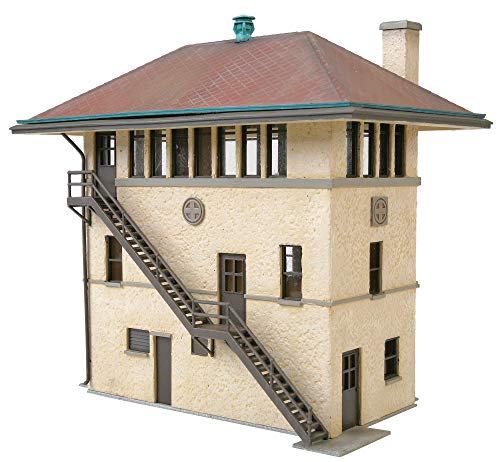 Walthers Cornerstone HO Scale ATSF Interlocking Tower Structure Kit - Image 3