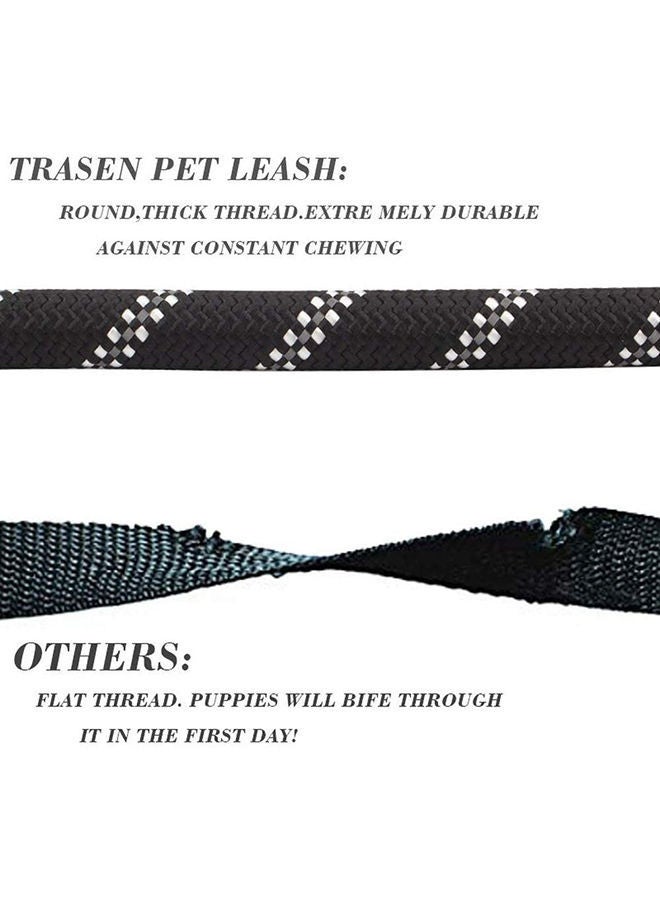 NIBEMINENT Strong Dog Belt With Comfortable Padded Handle Black 1.6meter - Image 4