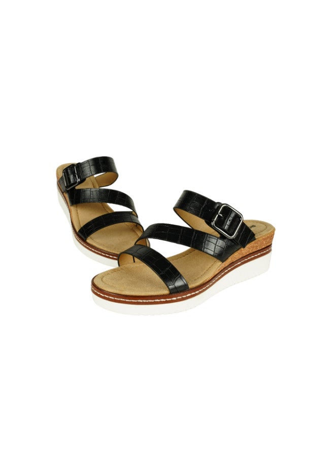 ROMIKA 117-360 Romika Ladies Casual Sandals 91404 Black - Image 2