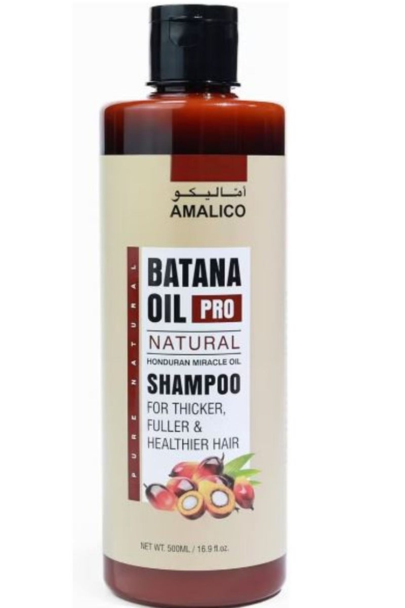 AMALICO Batana Oil Pro Natural Hair Care Set Shampoo, Conditioner, Serum, OIL, Cream, and Mask - Image 2