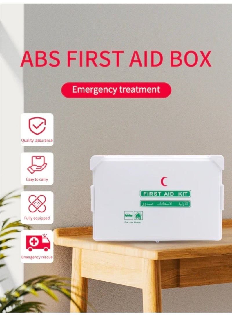 SolidX Premium Automotive First Aid Kit, Hard Plastic Case with Essential Emergency Medical Supplies – Portable Safety Kit For Cars, SUVs, Vans, Trucks, Home, Office & Travel – Ideal for Roadside Emergencies - Image 5