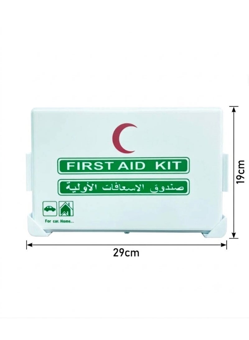 SolidX Premium Automotive First Aid Kit, Hard Plastic Case with Essential Emergency Medical Supplies – Portable Safety Kit For Cars, SUVs, Vans, Trucks, Home, Office & Travel – Ideal for Roadside Emergencies - Image 3