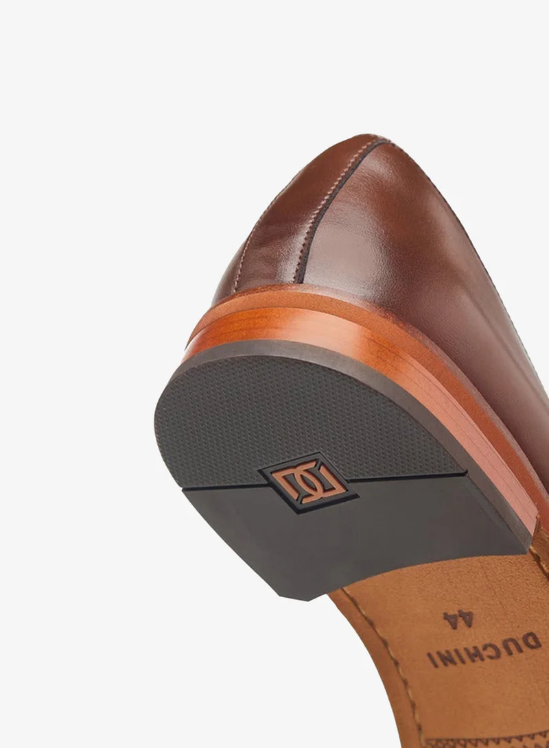 DUCHINI Brown Men Slip-On Loafers for Men | Best Price UAE