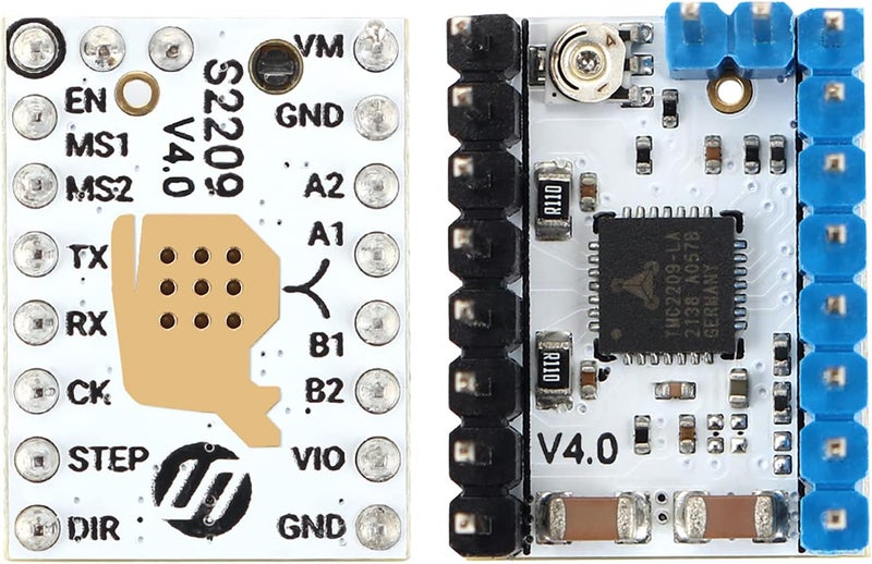 FYSETC 3D Printer Parts 5PCS Upgrade Stepstick Mute S2209 V4.0 Stepper Motor Driver UART Mode with Heatsink for Reprap Ram1.4 MKS Gen/SpideKing/SKR V1.3 MKS GEN L Ramps 1.4/1.5/1.6 Control Motherboard - Image 2