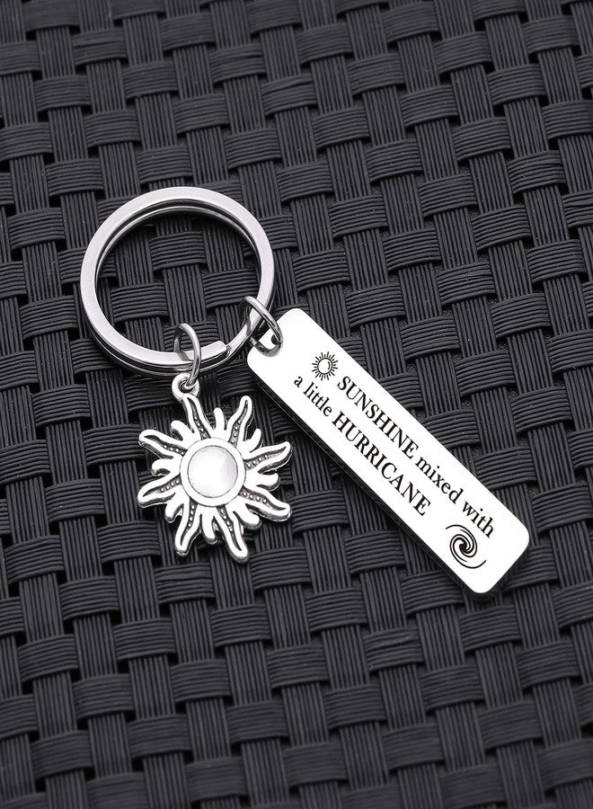 Nothers ASANHAO Sunshine Hurricane Inspirational Keychain - Motivational Gift for Women Men, Positive Jewelry Accessories for Women Friends, Encouragement Token for Daily Carry - Image 4