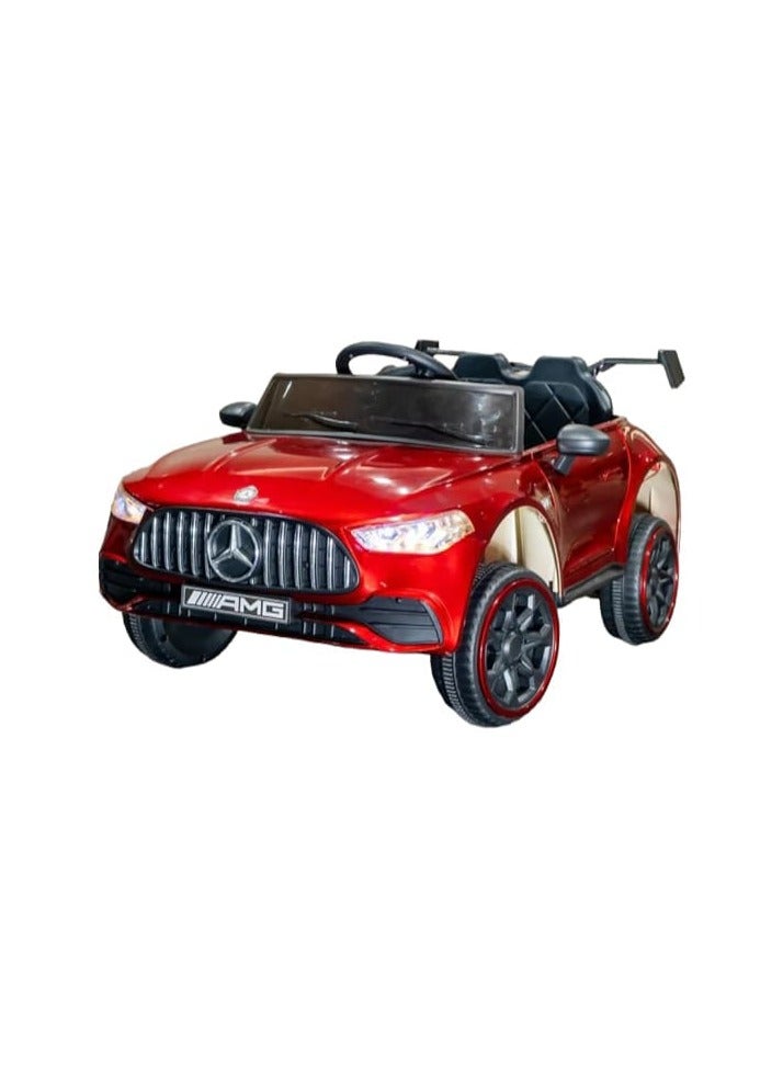 Children's electric ride-on car, a modern and attractive children's ride-on car, multi-colored. (red) - Image 1