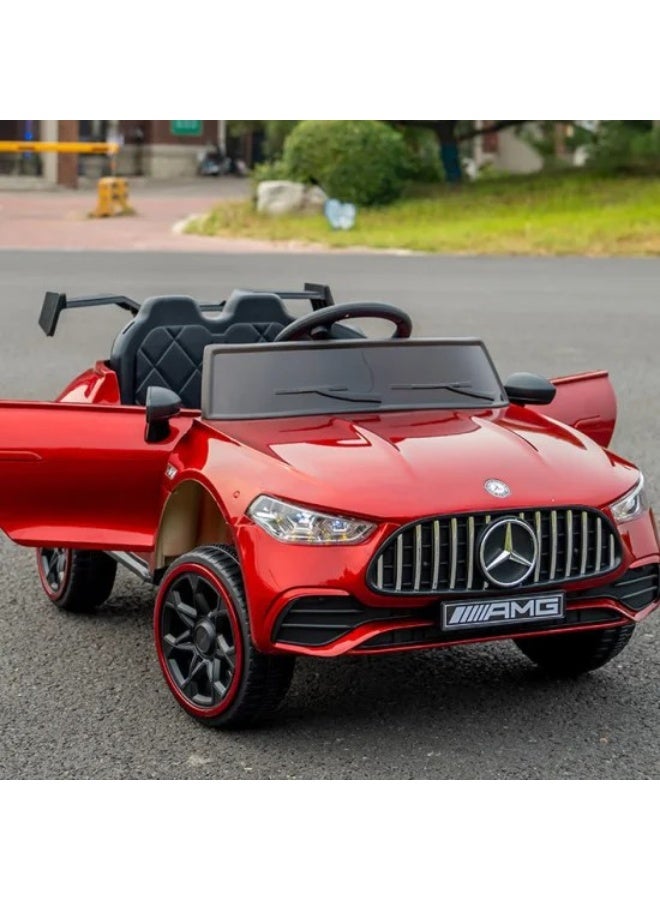 Children's electric ride-on car, a modern and attractive children's ride-on car, multi-colored. (red) - Image 2