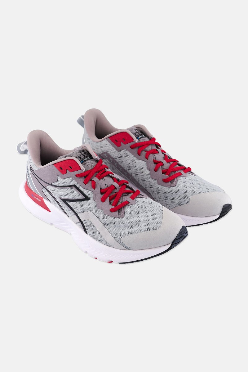 DIADORA Men Mythos Blushield Volo 3 Lace Up Training Shoes, Grey  - Image 1
