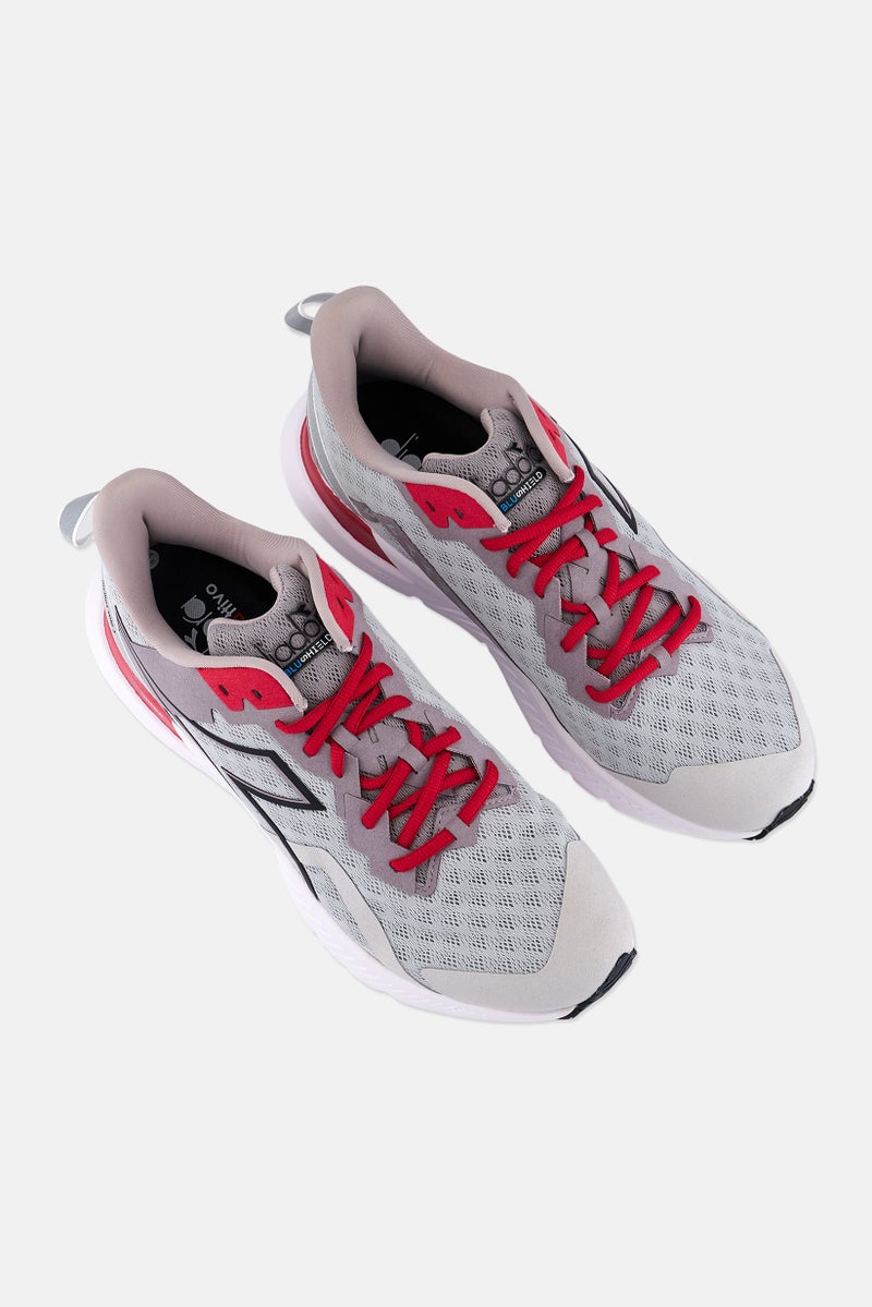 DIADORA Men Mythos Blushield Volo 3 Lace Up Training Shoes, Grey  - Image 3