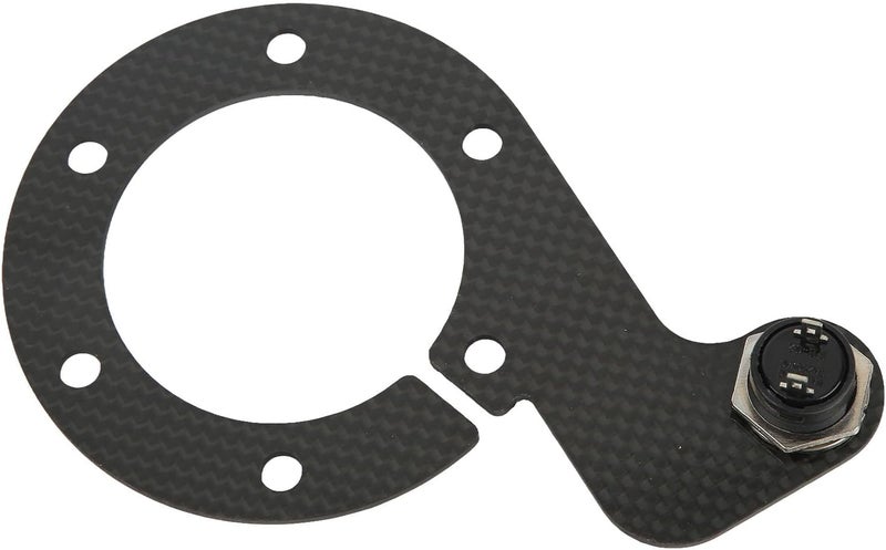 Steering Wheel Horn Button, 6 Hole Carbon Fiber Acrylic Touch Sensitive Horn Button for, with High Precision Sensitivity for Enhanced Safety and Style (Green) - Image 3