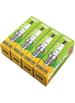 NGK Original 7988 LPG 4-Ignition Spark Plug Set Bpr-Gas  - Image 1