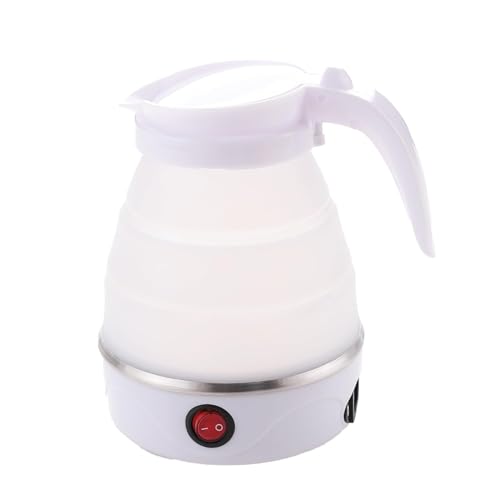 BLADESMITH Silicone Kettle - Lightweight, Portable, Foldable Travel Kettle (WHITE) - Image 2