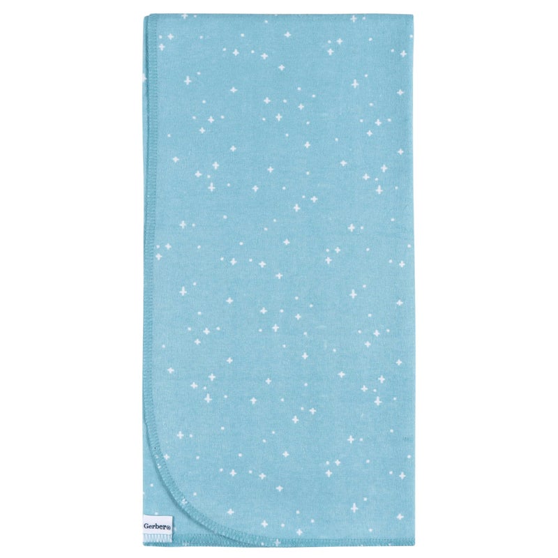 Gerber Unisex Baby 100% Cotton Flannel Receiving Blankets 30x30 Inches (Pack of 4), Animal Geo Girl, One Size - Image 2