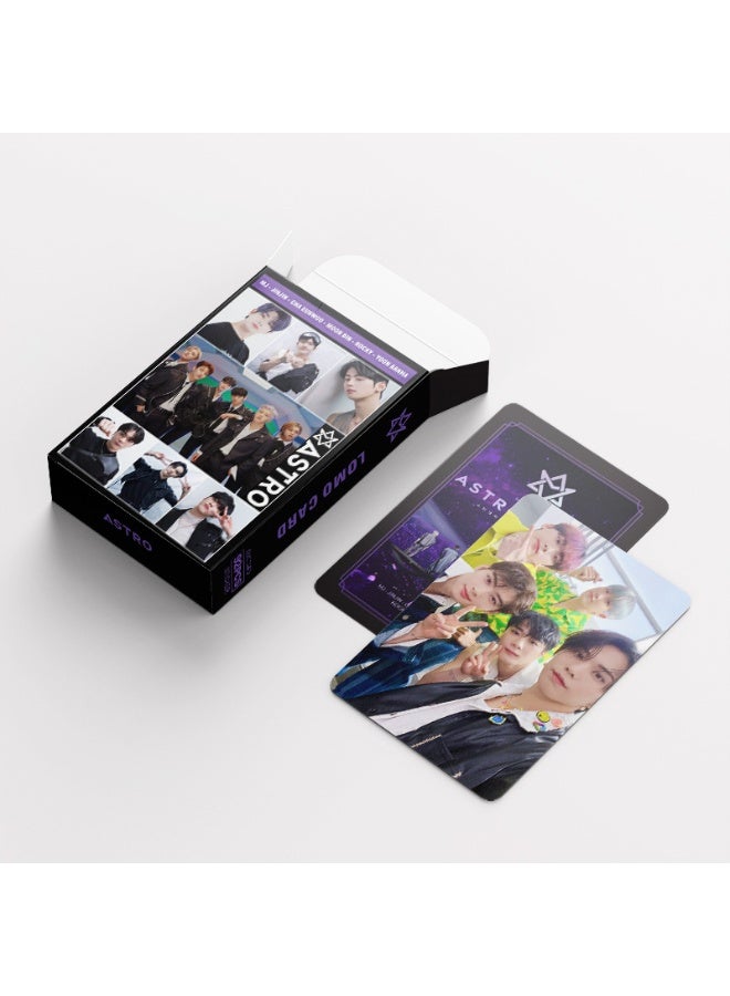 NIBEMINENT 92 Pcs Kpop ASTRO Cha EunWoo Lomo Cards Card For Fans Collection Gifts - Image 2