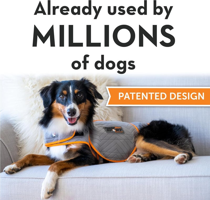 ThunderShirt for Dogs, XX Large, Platinum Sport - Dog Anxiety Relief Calming Vest - Image 2