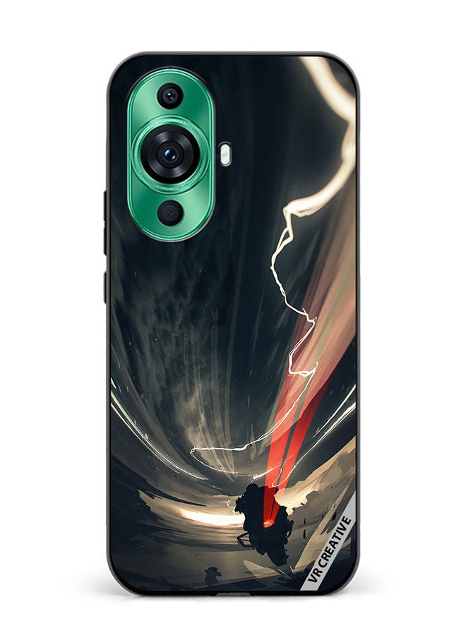 VR CREATIVE Protective Case Cover For Huawei nova 11 Abstract Design Multicolour - Image 1