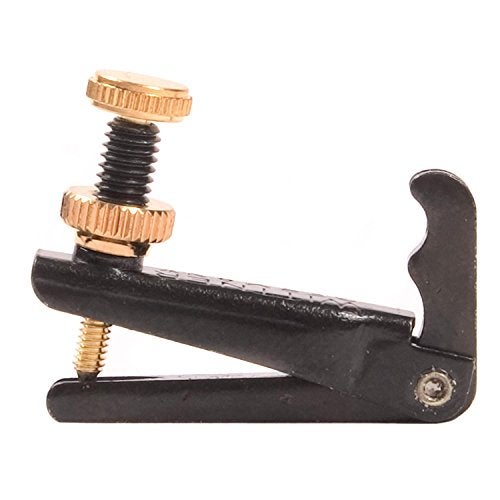 Wittner Stable-style Black with Gold-plated Screw Fine Tuner for 3/4-4/4 Violin - Image 2