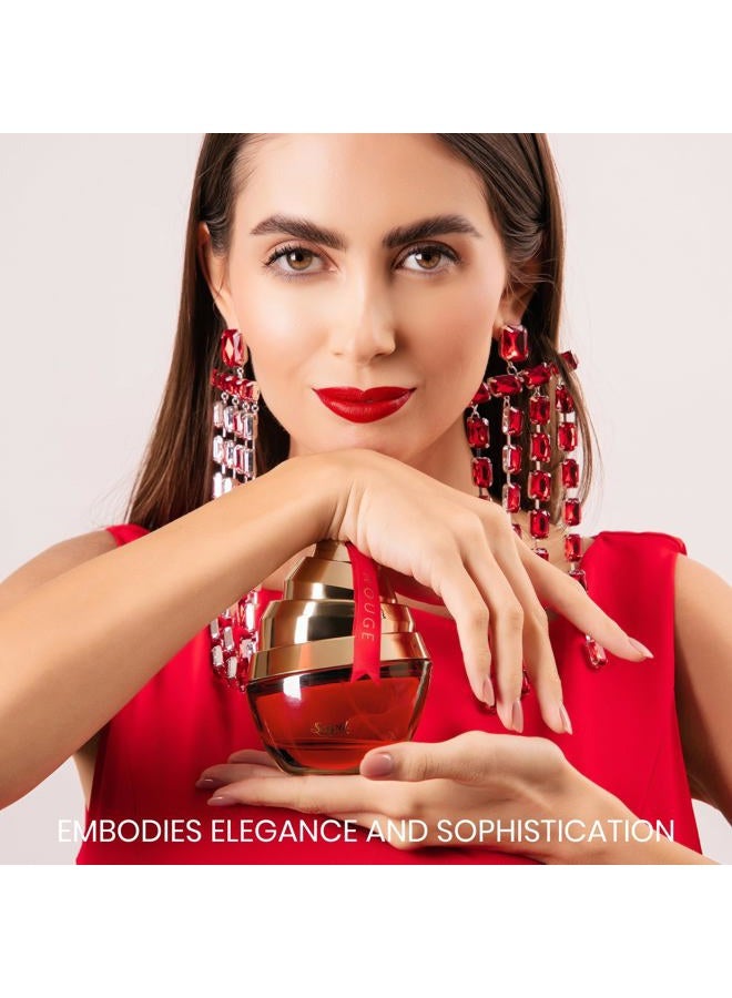 sapil Rouge Eau De Parfum 100ml, Affordable Luxury Perfume, Elegant Fragrance with Saffron and Jasmine Top Notes, Bold Blend Perfumes for Women - Image 5