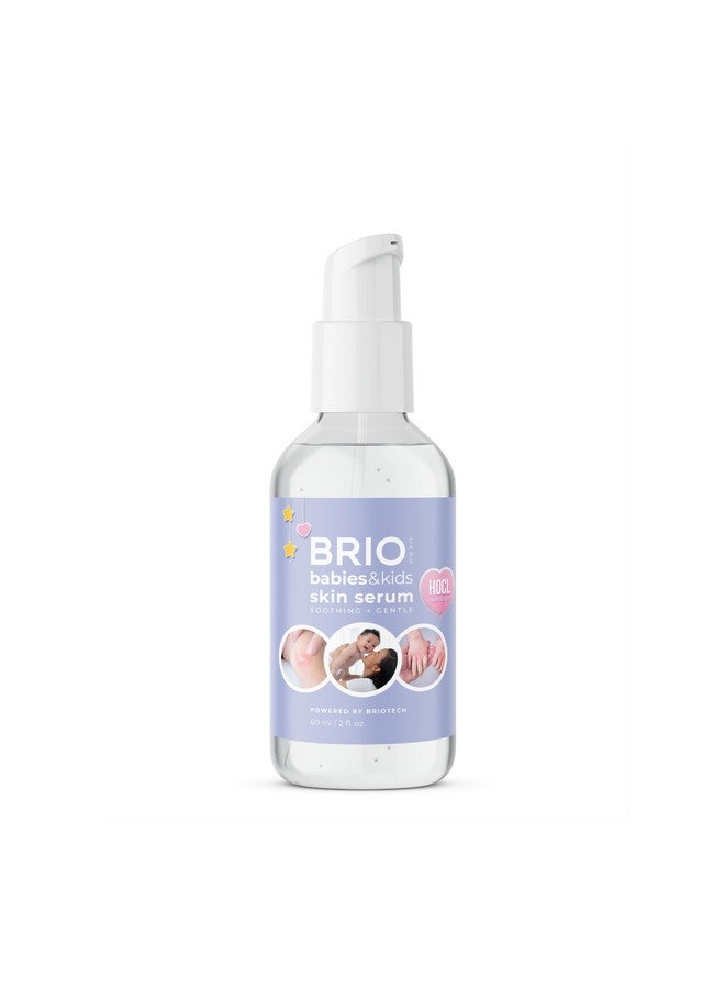 BRIOTECH Babies & Kids Skin Serum, Hypochlorous Acid Skin Management Gel, Pure Hocl, Hypoallergenic & Vegan, Soothe Redness & Bumps, Support Against Diaper Irritation, Quick Dry Relief, 2 Fl Oz - Image 1