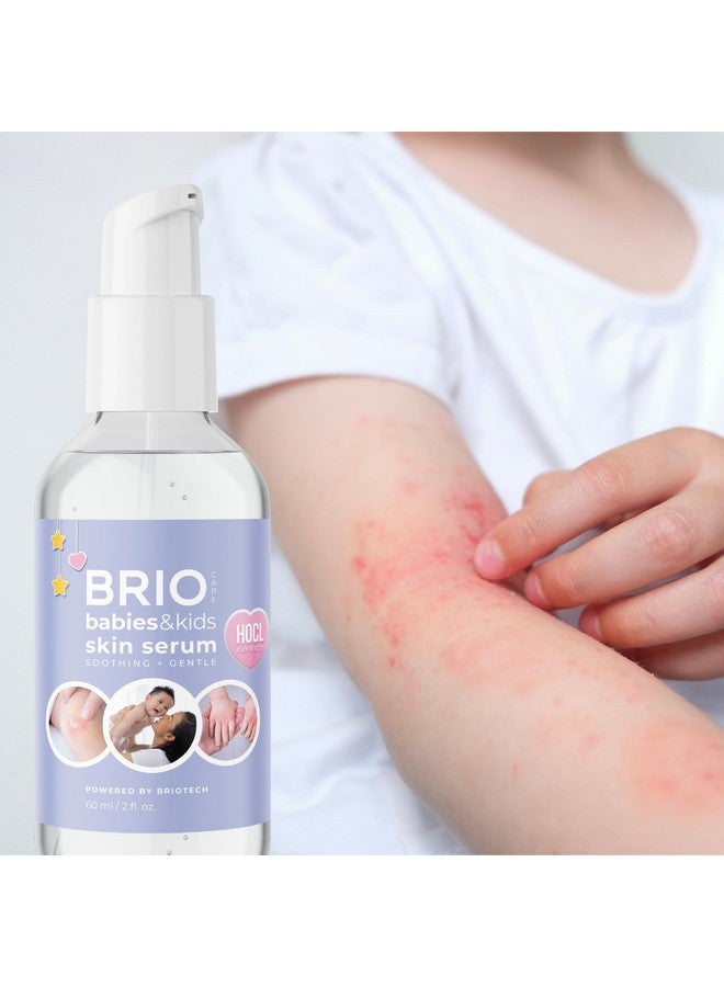 BRIOTECH Babies & Kids Skin Serum, Hypochlorous Acid Skin Management Gel, Pure Hocl, Hypoallergenic & Vegan, Soothe Redness & Bumps, Support Against Diaper Irritation, Quick Dry Relief, 2 Fl Oz - Image 5