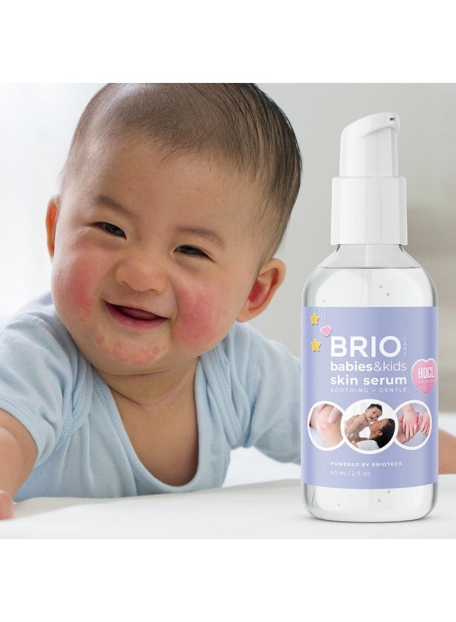 BRIOTECH Babies & Kids Skin Serum, Hypochlorous Acid Skin Management Gel, Pure Hocl, Hypoallergenic & Vegan, Soothe Redness & Bumps, Support Against Diaper Irritation, Quick Dry Relief, 2 Fl Oz - Image 4