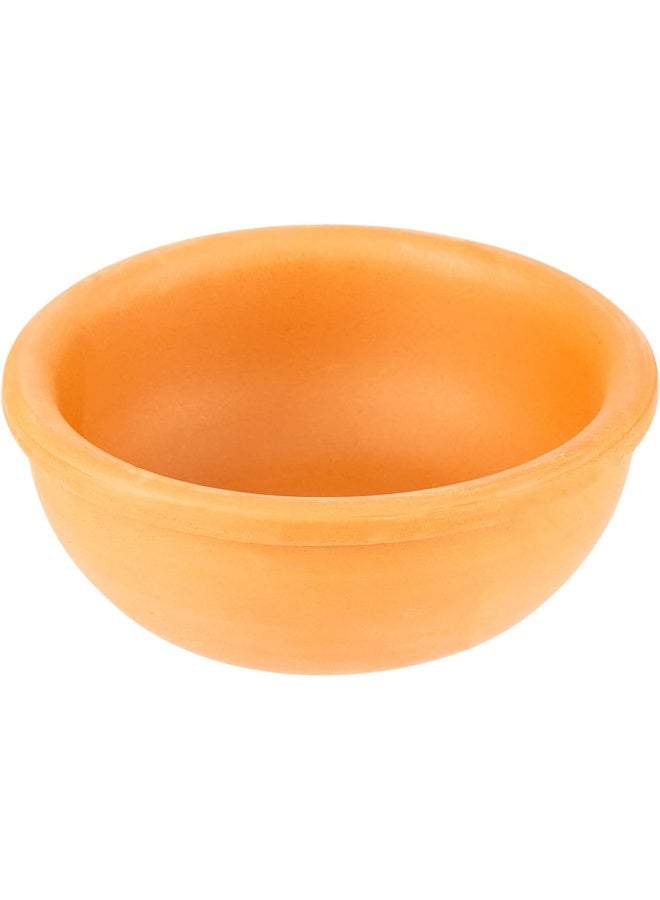 AKDC Round Bowl 10Cm X 10Cm X 4Cm Clay Colour - Image 1