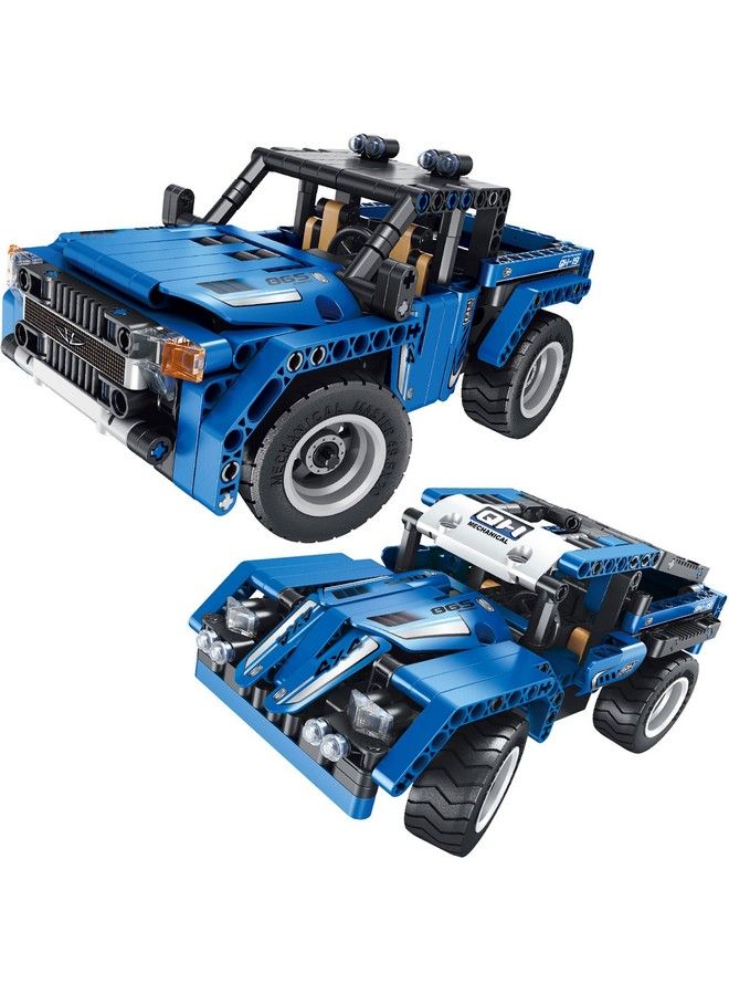 Dimple 2 In 1 Remote Control Building Car Toy Stem Toys For 6 12 Year Old Kids Educational Race Car Truck Toys For Boys & Girls 353 Piece Learning Construction Kit Gift For Kids - Image 4