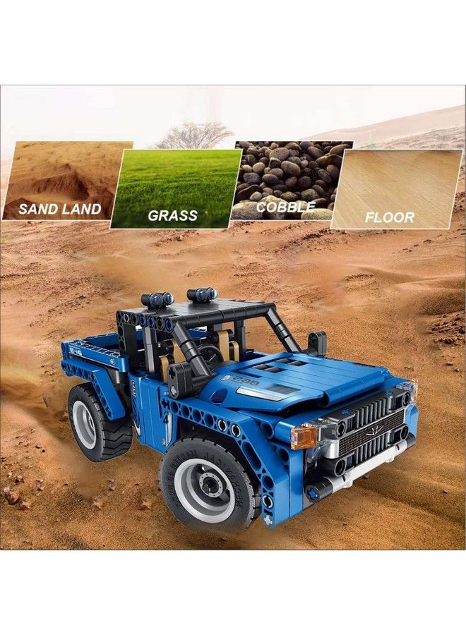 Dimple 2 In 1 Remote Control Building Car Toy Stem Toys For 6 12 Year Old Kids Educational Race Car Truck Toys For Boys & Girls 353 Piece Learning Construction Kit Gift For Kids - Image 3